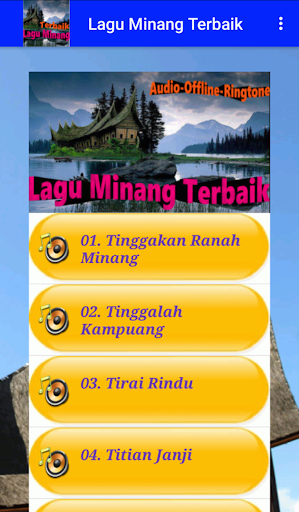 Lagu Minang Offline Ringtone Screen 3