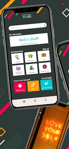 Android application Empowering Youth screenshort