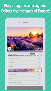 Screenshot 3 E. Learning France Map Puzzle android