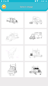 Truck Trailer Coloring