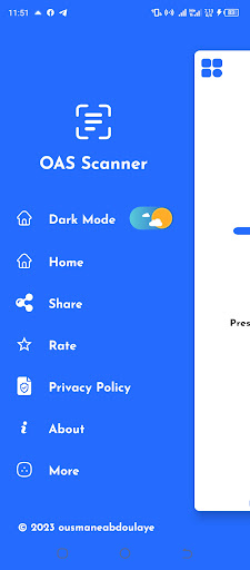 OAS Scanner Screen 2