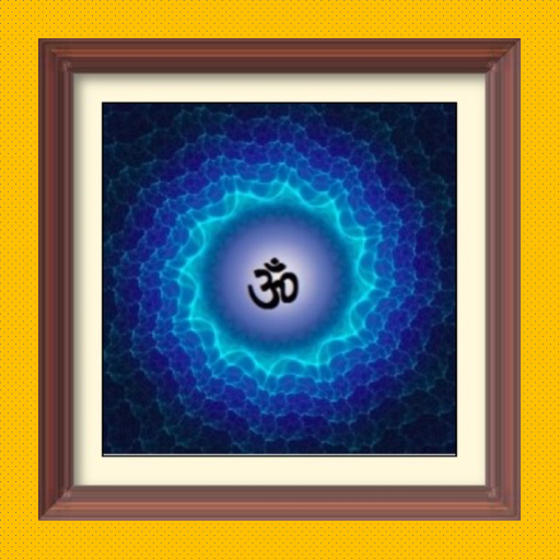 Om shanti mantras for peace logo
