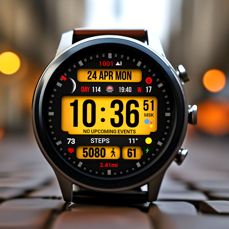 Dgt BigMod Informer Watch face - New - (Android)