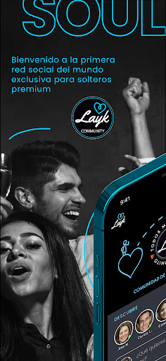 Android application Layk - Community Dating app screenshort