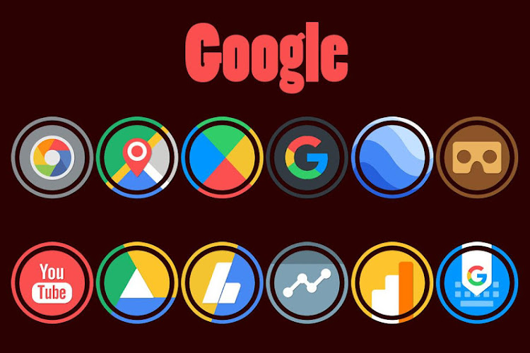 Pixel Ring - Icon Pack - 63 - (Android)