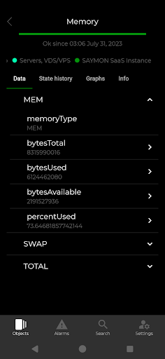 SAYMON Screen 2