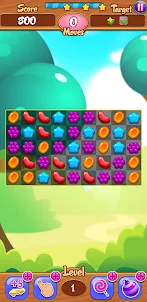 Jelly Garden Puzzle - Match3