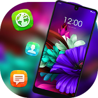 Красочная цветочная тема для Galaxy J7 Max