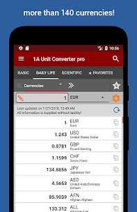 1A Unit Converter pro 2.0.17 Apk 4