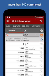 1A Unit Converter pro Screenshot
