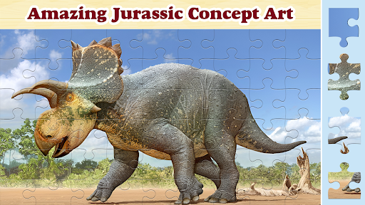 T-Rex Dinosaur Jigsaw Puzzles Screen 2
