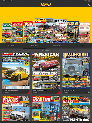 OLDTIMER MAGAZINE Screen 3