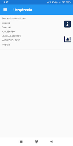 Android application OZE4FUTURE screenshort