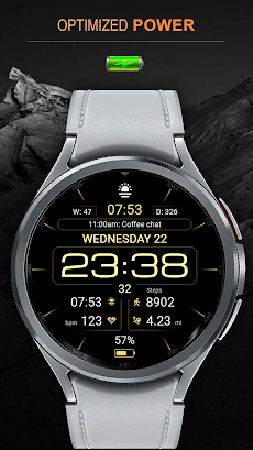 WFP 237 Digital watch faceのおすすめ画像3