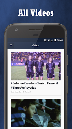 Monterrey Club News Screen 2