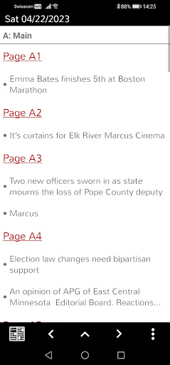 Elk River Star News Screen 2