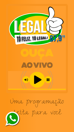 Rádio Legal FM Bom Jesus/GO Screen 2