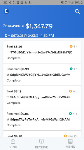 Slice Wallet Screen 3