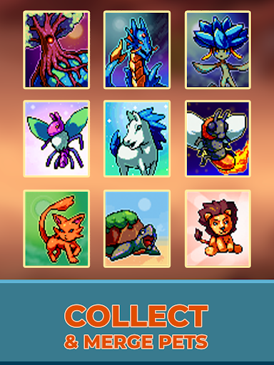 Screenshot of Idle Pixel Heroes: Idle Merger