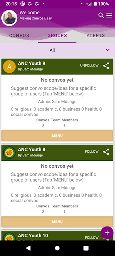 Android application Bookie screenshort