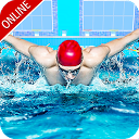 App herunterladen Swimming Contest Online : Water Marathon  Installieren Sie Neueste APK Downloader