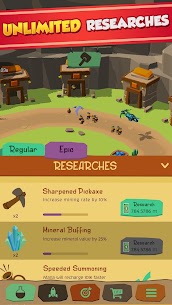 Clicker Tycoon Mining Idle APK + MOD [Free Purchase, Unlimited Money, Coins, Diamonds] 4