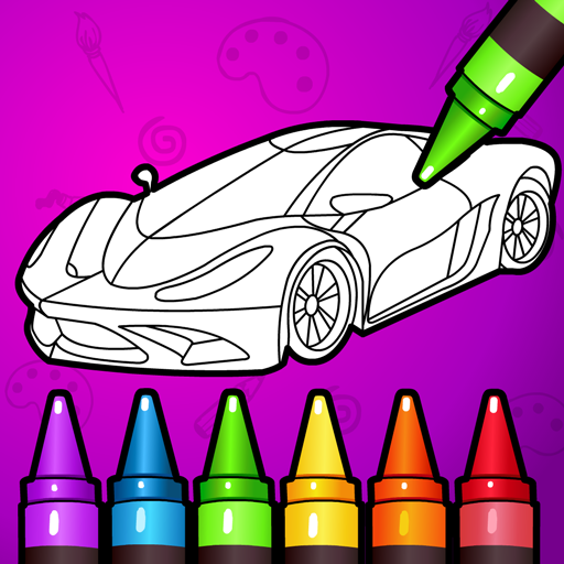 download 🚗 learn coloring  drawing car games for kids