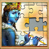 lord radha krishna jigsaw puzzle game icon
