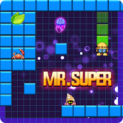 Mr Super Fish: Star Hero Fill Build Blocks