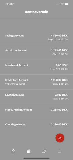 Dragsholm Sparekasse Mobilbank Screen 3