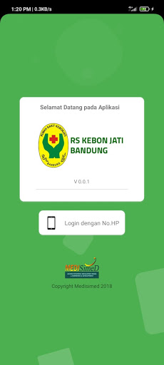 Android application RS KEBON JATI BANDUNG screenshort