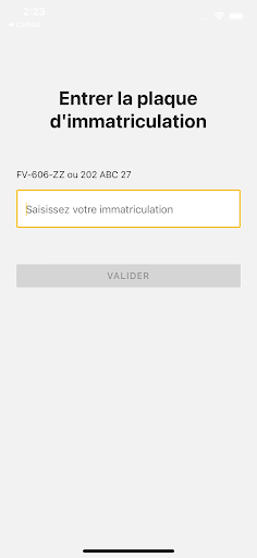Android application CaRool FleetCheck screenshort