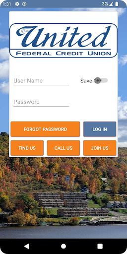 Android application The United FCU Mobile Banking screenshort