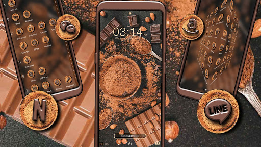 Chocolate Launcher Theme