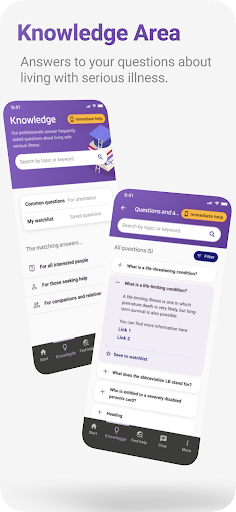 Mut – During illness & crisis Screen 3