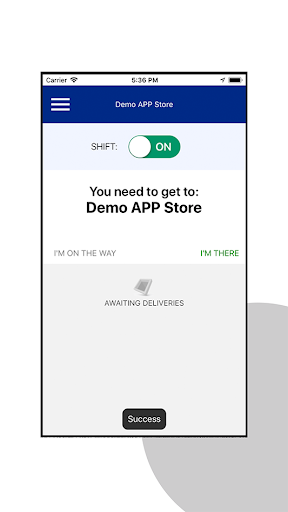 MyOrderBox Driver Screen 3