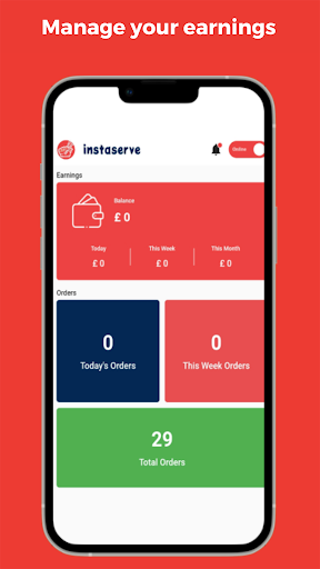 Instaserve Rider Screen 3