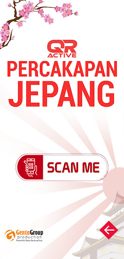 Android application QR Percakapan Jepang screenshort