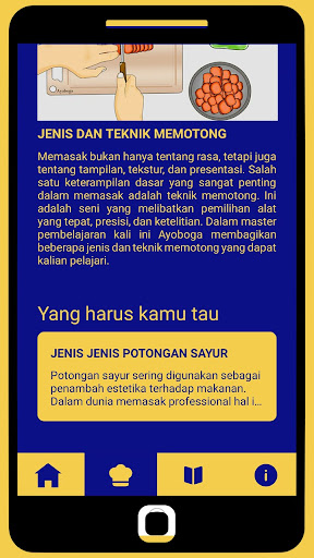 Ayoboga Education Screen 2