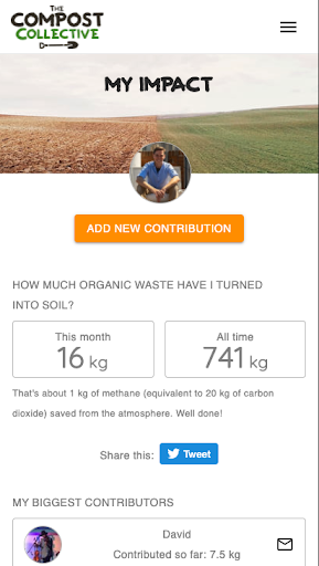 ShareWaste NZ Screen 2