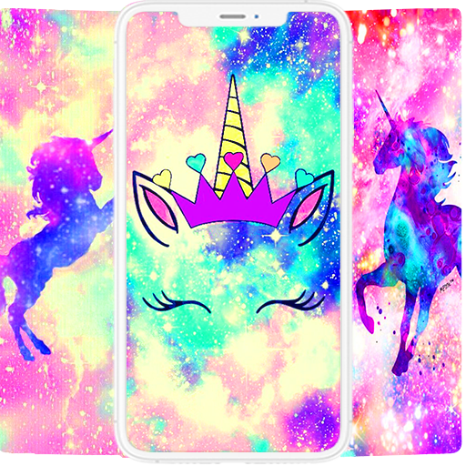Live unicorn Girly Wallpaper  Icon