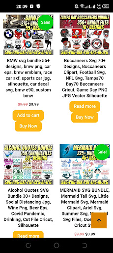 GP Design Store - SVG Bundles Screen 3