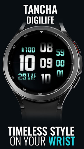 Android application Tancha Digilife Watch Face screenshort