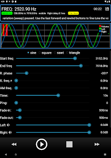 Tone Generator Captura de pantalla