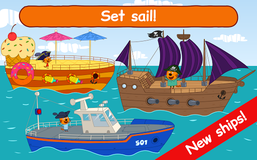 Kid-E-Cats Sea Adventure! Kitty Cat Games for Kids screenshots 9