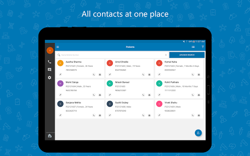 Android application Healthcoco Pad screenshort