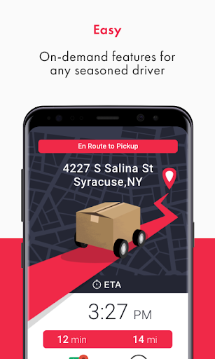 Android application Tonquin Delivery Provider App screenshort
