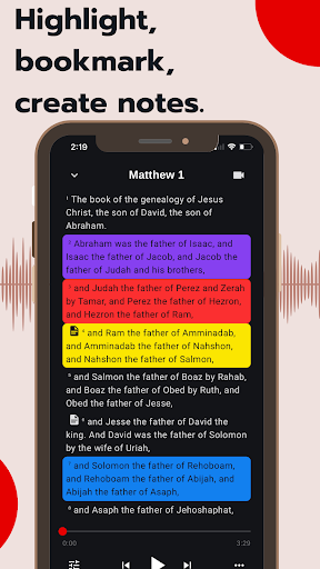 Bible - Audio & Video Bibles screenshot
