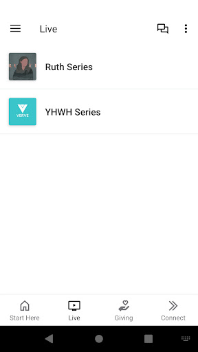 Verve Connect Screen 2