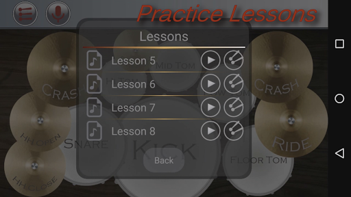 Drum Set Screen 2